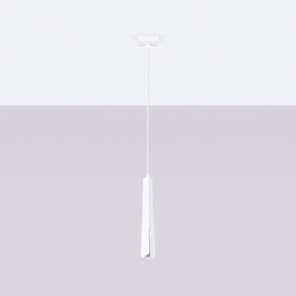 Pendant lamp PRYSM 1 white