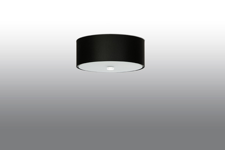 Ceiling lamp SKALA 30 black + 3x LED Bulb E27 4000K Cool White 7.5W 650lm