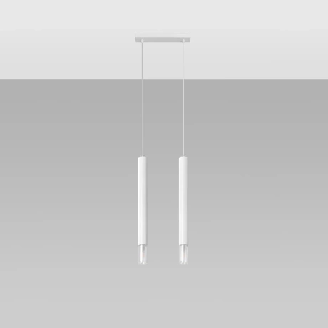 Pendant lamp WEZYR 2 white