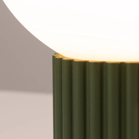 Table lamp HALO olive green