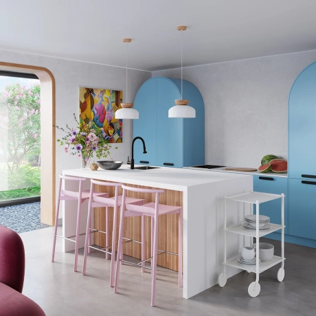 Pendant lamp MARION white