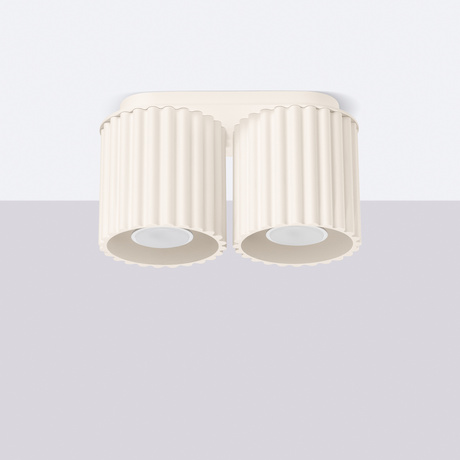 Ceiling lamp AURA 2 beige GU10