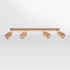 Ceiling lamp KEKE 4 oak