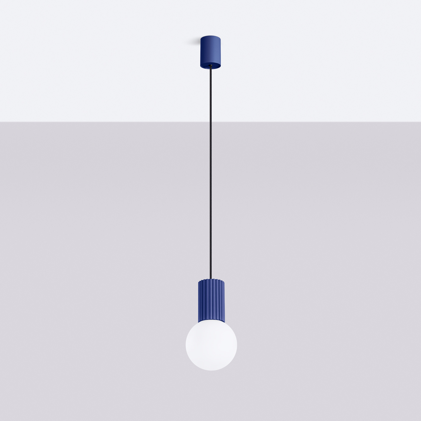 Pendant lamp HALO 1 ultramarine