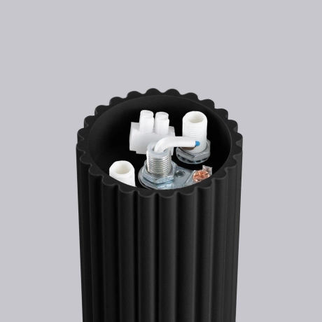 Ceiling lamp HALO black IP44