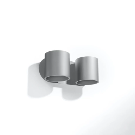 Wall lamp ORBIS 2 grey