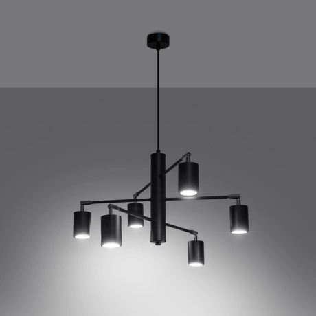 Chandelier LEMMI 6 black