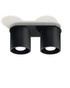 Ceiling lamp ORBIS 2 black + 2x LED Bulb GU-10 4000K Cool White 7W 630lm