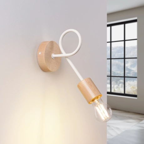 Wall lamp EMBER white