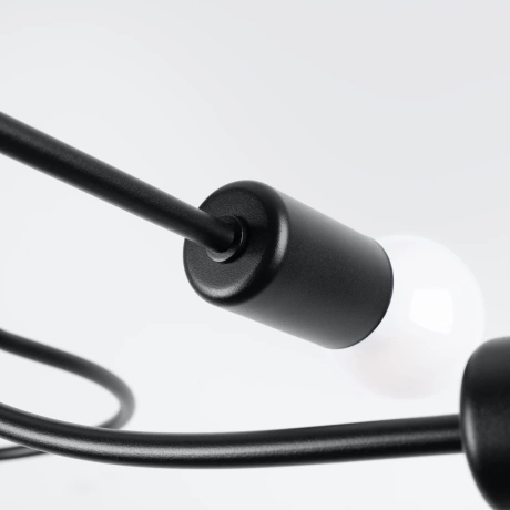 Chandelier LEVAR 4 black