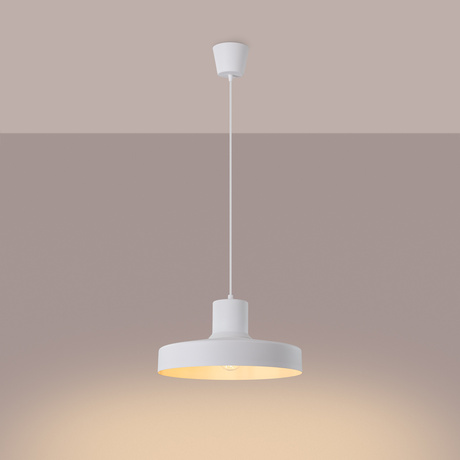 Pendant lamp BILO biała