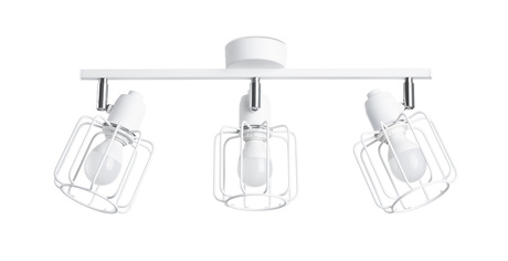 Ceiling lamp BELUCI 3 white + 3x LED Bulb E14 4000K Cool White 7.5W 680lm