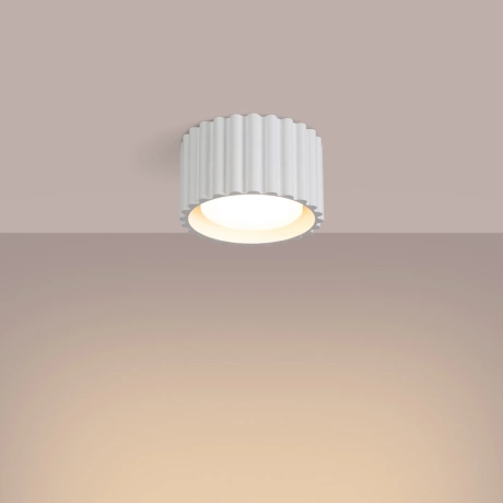 Ceiling lamp AURA 1 white Gx53