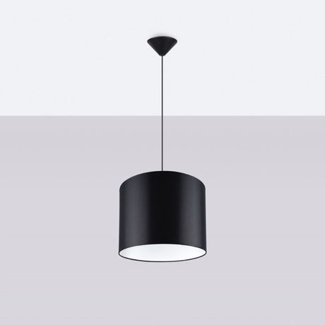 Hanging lamp NOVA 30 black + 1x LED Bulb E27 4000K Cool White 7.5W 690lm