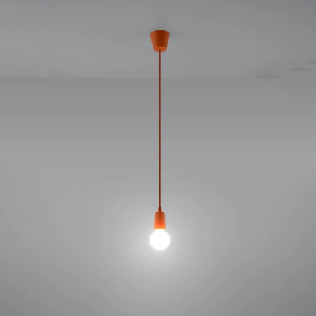 Pendant lamp DIEGO 1 orange