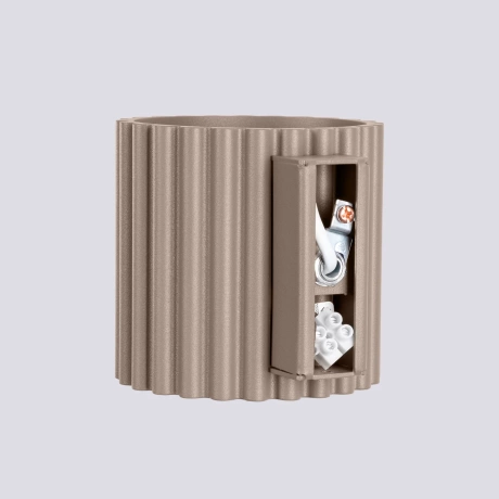 Wall lamp AURA taupe G9