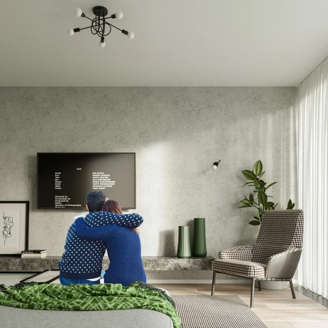 Chandelier LOOP 3 black