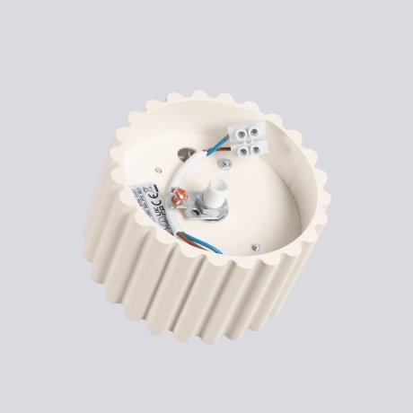 Ceiling lamp AURA 1 beige Gx53