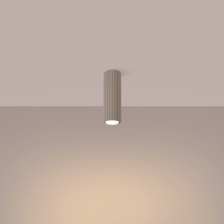 Ceiling lamp KARBON 20 taupe