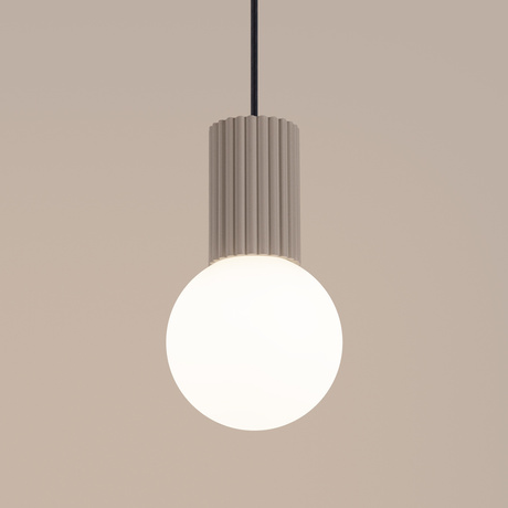 Pendant lamp HALO 1 taupe