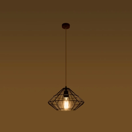 Pendant lamp UMBERTO black