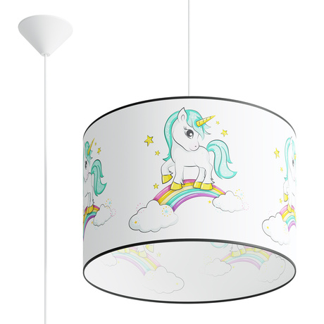 Ceiling lamp UNICORN 40 + 1x LED Bulb E27 4000K Cool White 7.5W 650lm