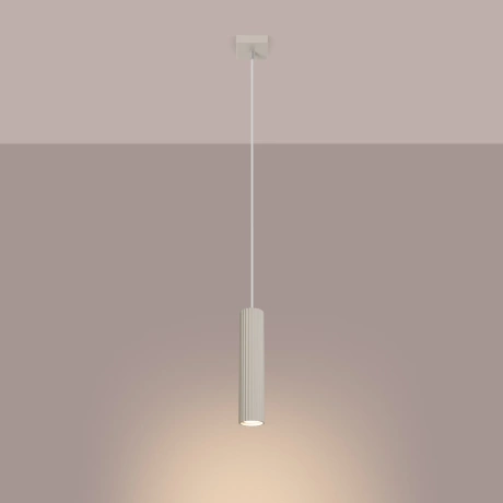 Pendant lamp KARBON 1 beige