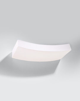 Wall ceramic lamp HATTOR white + 2x LED Bulb G9 4000K Cool White 4.5W 530lm