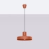 Pendant lamp BILO red ochre