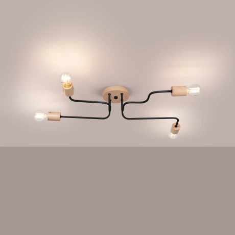 Chandelier TIMBO 4 black