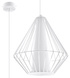 Pendant lamp DEMI white + 1x LED Bulb E27 4000K Cool White 7.5W 650lm