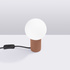 Table lamp HALO mocha