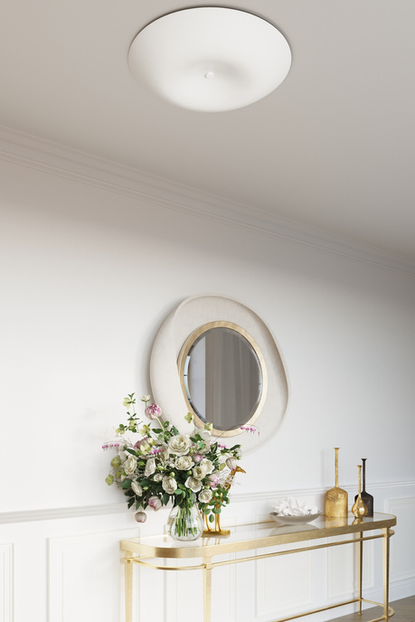 Ceiling lamp FUSION 430 + 4x LED Bulb E27 3000K Warm 7.5W 620lm