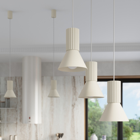 Pendant lamp ESTRIA 1 beige