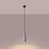 Hanging lamp ELECTRA concrete + 1x LED Bulb GU-10 4000K Cool White 7W 530lm