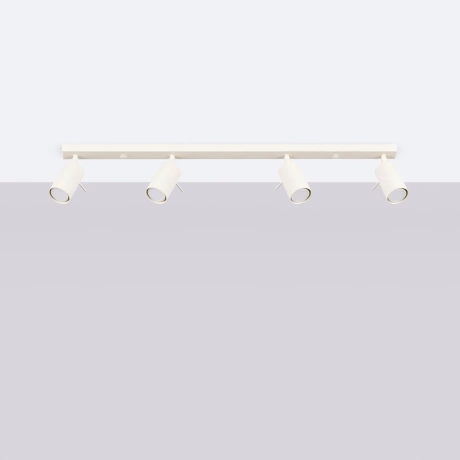 Ceiling lamp RING 4L beige