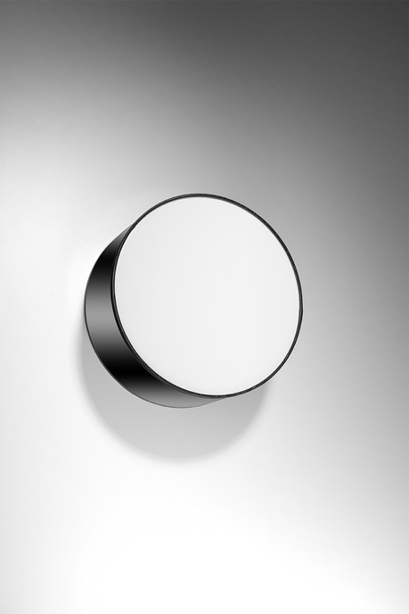 Ceiling lamp ARENA 25 BLACK + 1x LED Bulb E27 4000K Cool White 7.5W 650lm