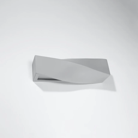Wall lamp ceramic SIGMA grey