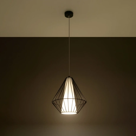 Pendant lamp DEMI black
