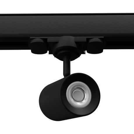 OSSI black GU10 3000K 7W 540lm