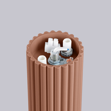 Ceiling lamp HALO mocha IP44