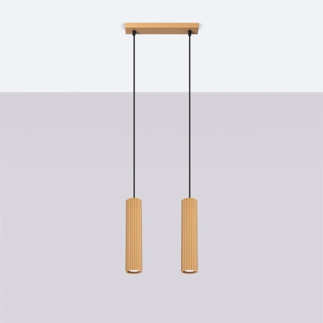 Pendant lamp KARBON 2 gold