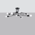Chandelier LEVAR 8 black