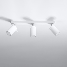 Ceiling lamp RING 3 white