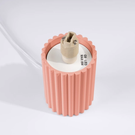 Table lamp HALO peach