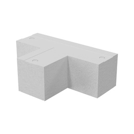 Power connector T white