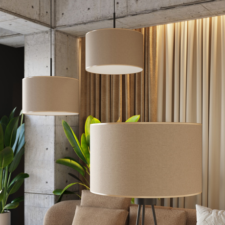 Pendant lamp NEVIA beige