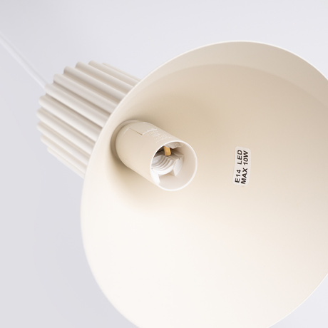 Pendant lamp ESTRIA 1 beige