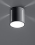 Ceiling lamp INEZ gray + 1x LED Bulb G9 3000K Warm 4.5W 510lm