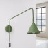 Wall lamp NOX olive green